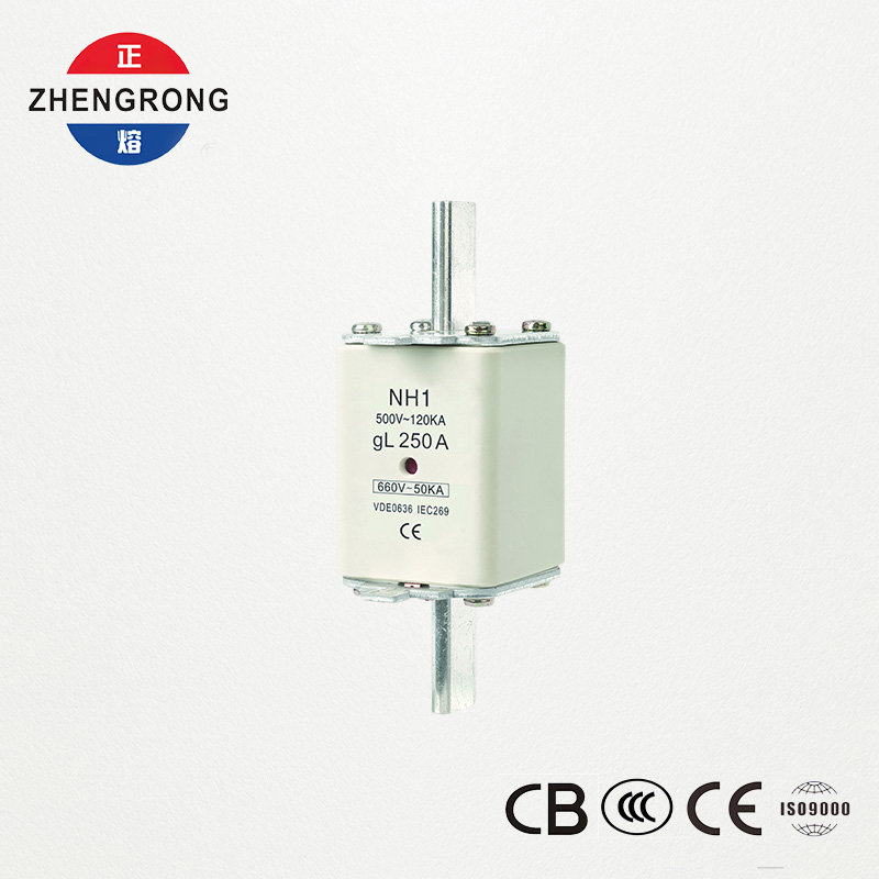 CE & IEC certificiran talilni vložek NH1 500 V 250 A visoka izklopna zmogljivost
