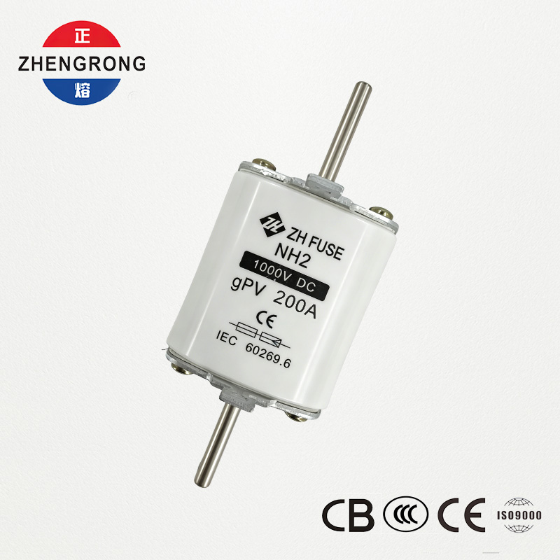 NH2 200A 1000V DC gPV fotonapetostni talilni vložek - certificirano IEC 60269.6