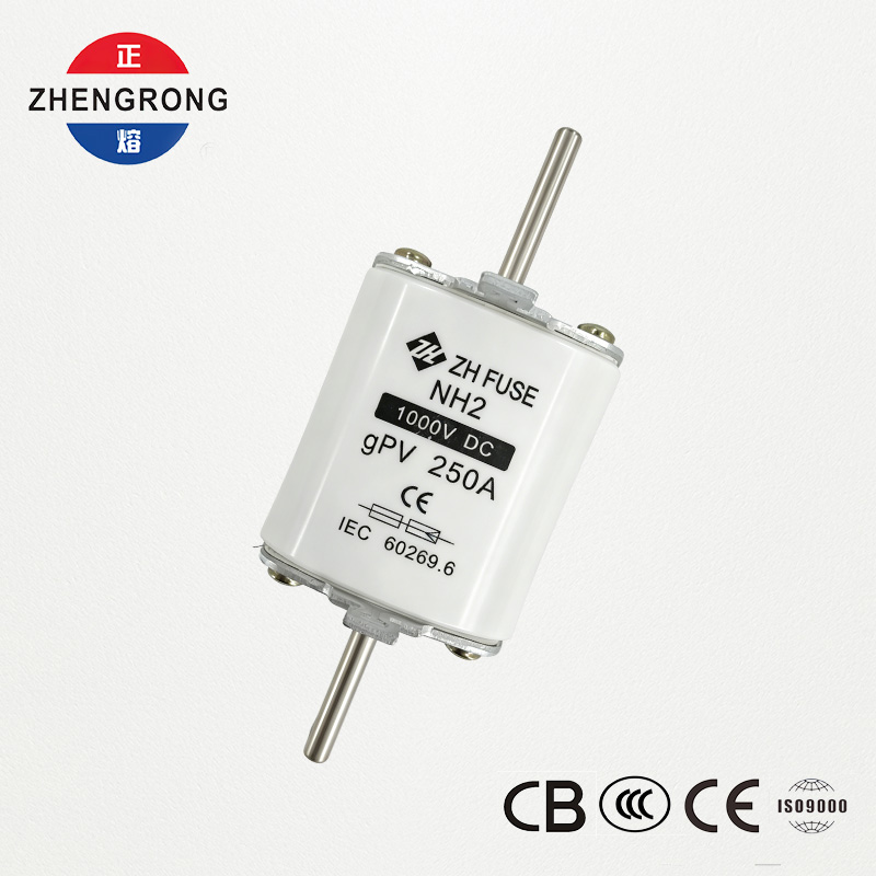 NH2 250A 1000V DC gPV fotonapetostni talilni vložek - certificirano IEC 60269.6