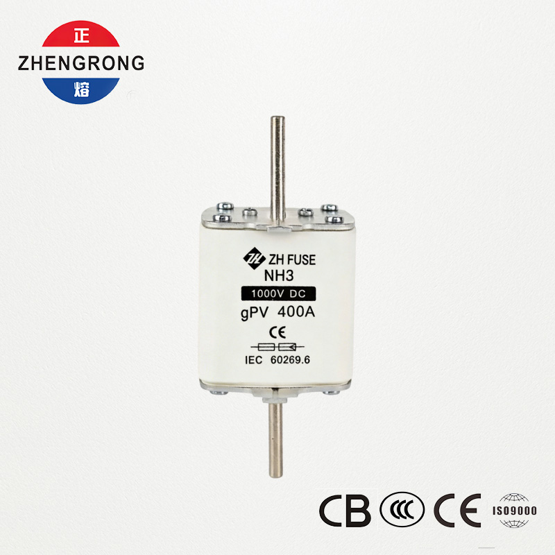 NH3 1000V DC 400A gPV varovalka za solarne PV sisteme