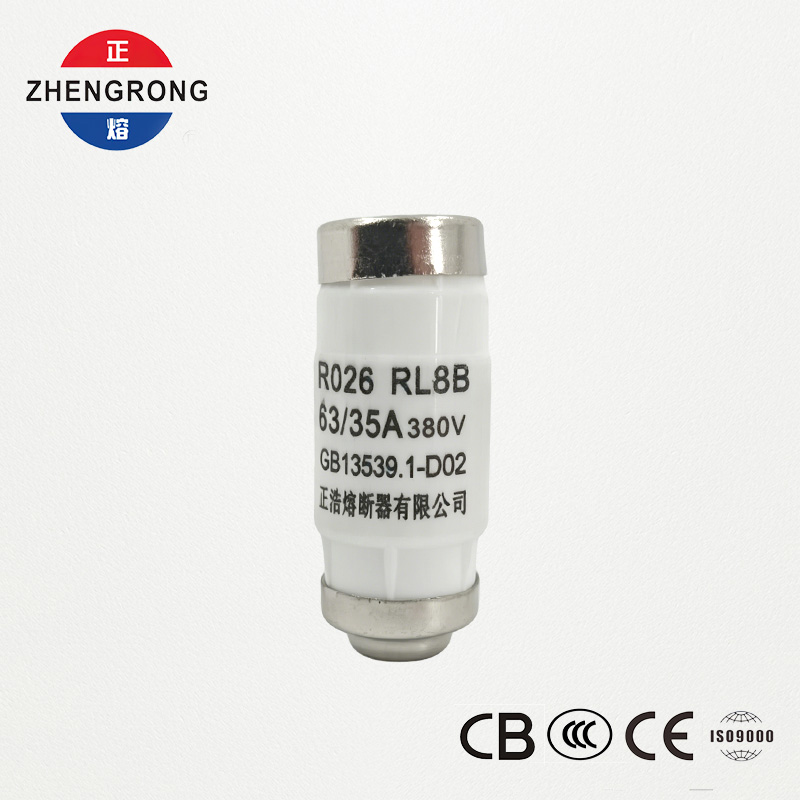 RL8B R026 35A 380V D02 Cilindrična varovalka