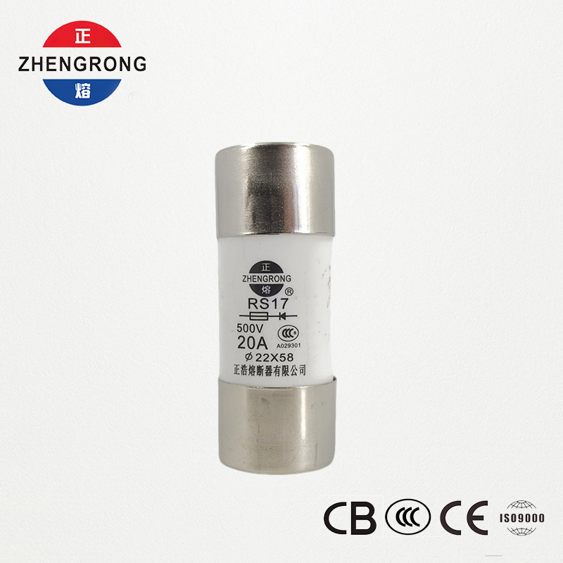 RS17 20A 500V Cilindrična hitro delujoča varovalka | 22*58 mm | CCC certificirano