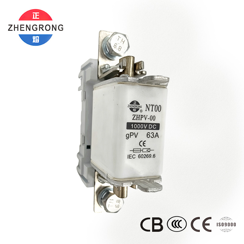 ZHPV-00 63A 1000V DC fotovoltaična zaščitna varovalka - CE certificirano